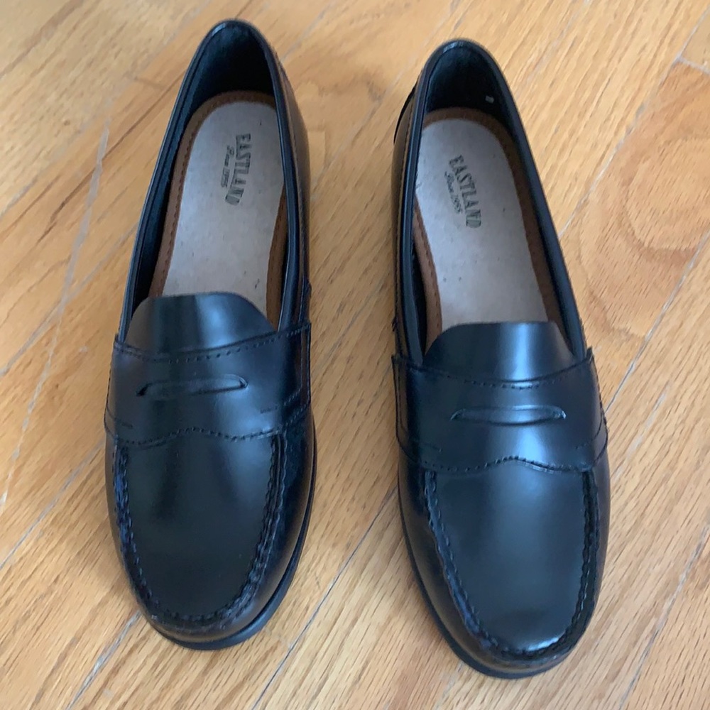 Brand new black penny loafers